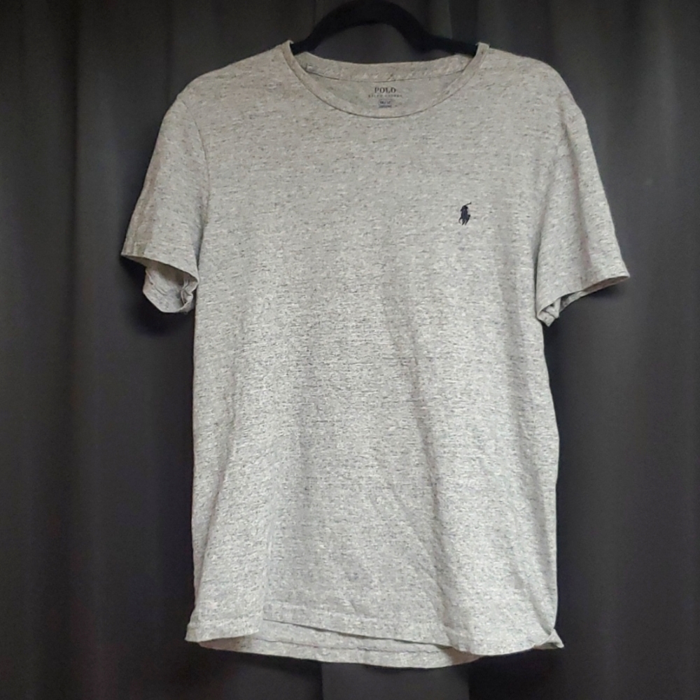 Mens Polo gray medium tshirt